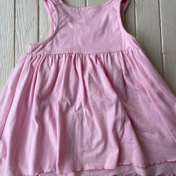 Pink Girls Tank with rhinestones Size 18 Months - Picture 6 of 6